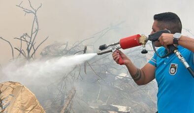 Boğazköy'deki yangın kontrol altına alındı…