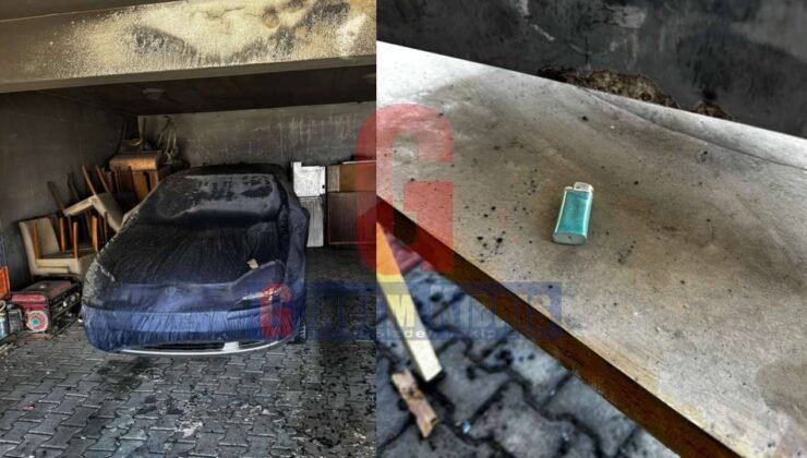 Çakmakla oynayan üç çocuk yangına neden oldu
