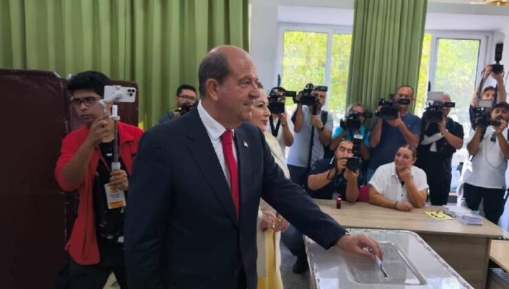 Cumhurbaşkanı adayı Tatar oyunu kullandı!