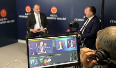 Cumhuriyet Meclisi dijital yayın stüdyosunu hizmete açtı: İlk konuk Öztürkler