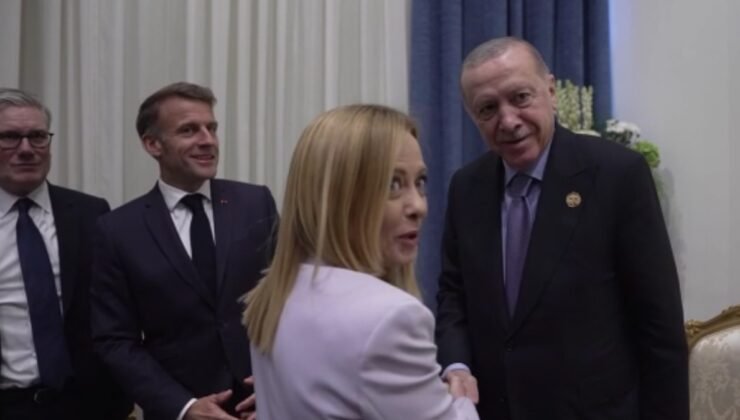 Erdoğan'ın teklifine Meloni'nin ret cevabı Macron'u güldürdü
