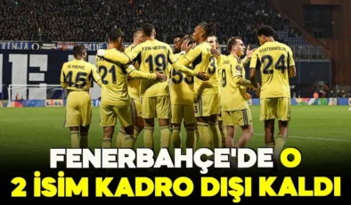 Fenerbahçe’de şok !… İrfan Can Kahveci ve Cenk Tosun kadro dışı bırakıldı