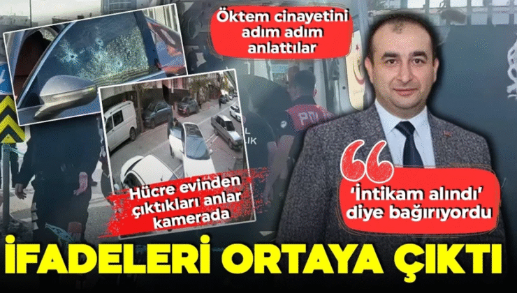 Avukat Serdar Öktem cinayetinde şüphelilerin hücre evinden çıkışları kamerada! İfadeleri ortaya çıktı! Cinayeti adım adım anlattılar