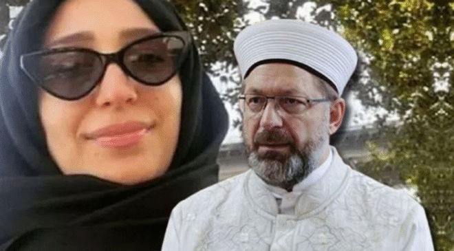 Eski Diyanet Başkanı Ali Erbaş’ın kızının FETÖ etkinlilerine ait skandal paylaşımları ortaya çıktı!