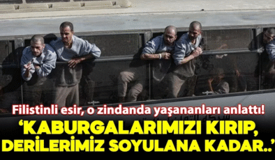 Filistinli esir İsrail zindanında yaşananları anlattı! “Derilerimiz soyulana kadar kaynar su döktüler”