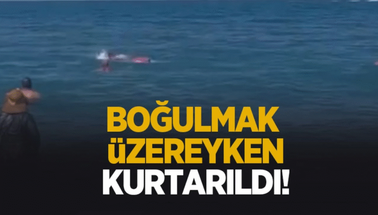 Esentepe’li 44 yaşındaki Gökhan Yılmaz boğulma tehlikesi geçirdi