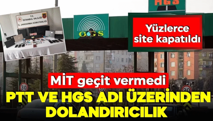 Siber suç örgütüne MİT operasyonu: PTT ve HGS adını kullanan 10 kişi yakalandı