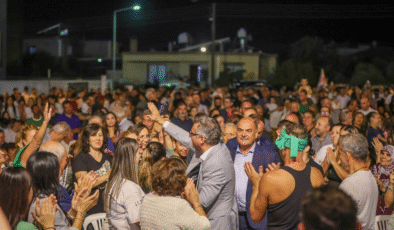 Erhürman ” “Bu topraklarda baskı, korku, bölünme değil, sevgi, kardeşlik yetişir; Bunu öğrenecekler!”