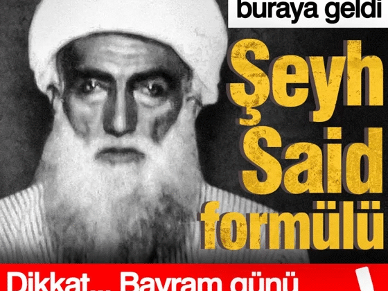Cumhuriyet Bayramı’nda bu haberi sevmeyeceksiniz! Şeyh Said formülü… Çözüm süreci buraya geldi