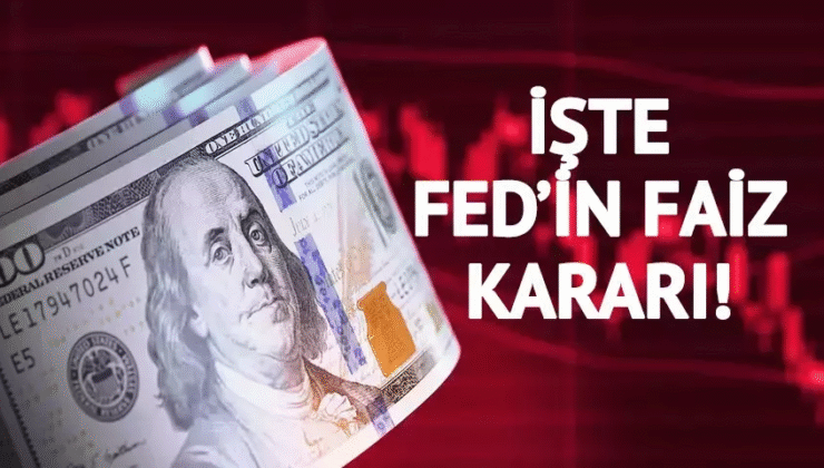 Son dakika…Küresel piyasalar merakla bekliyordu! Fed faiz kararını açıkladı ve 25 25 baz puan indirerek yüzde 3,75–4,00 aralığına çekti.