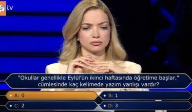 Kim Milyoner Olmak İster'de 100 Bin TL'lik soru sosyal medyayı ikiye böldü