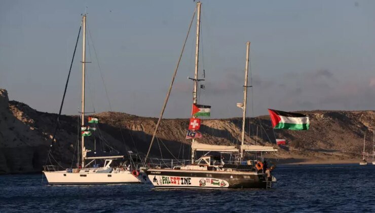 Küresel Sumud Filosu alarm durumunda: 'Radarda 20'den fazla gemi tespit ettik'