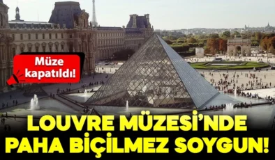 Dünyaca ünlü Louvre Müzesi’nde soygun! “Paha biçilemez” mücevherler çalındı