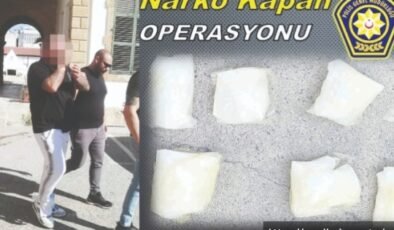 Narkotik yakaladı