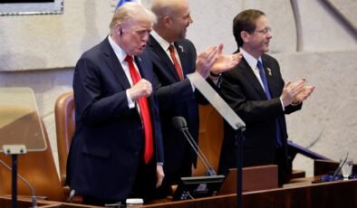 Parlamentoya konuşan Trump'tan çağrı: 'Netanyahu'yu affedin'