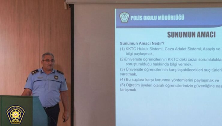 Polis’ten üniversite öğrencilerine yönelik eğitim…