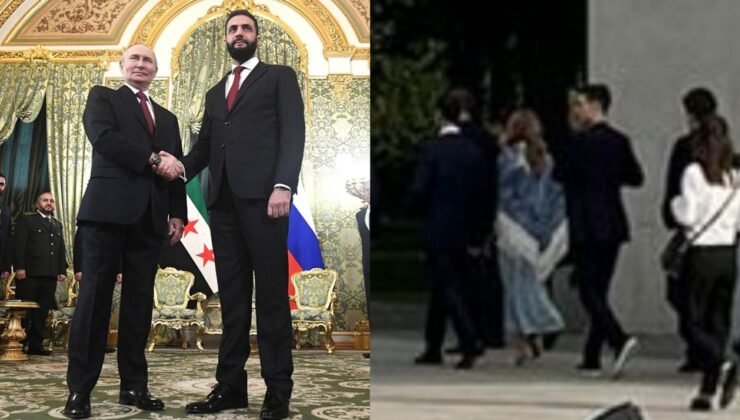 Şara, Putin'le görüşürken Esad Rusya'da bakın ne yaptı…