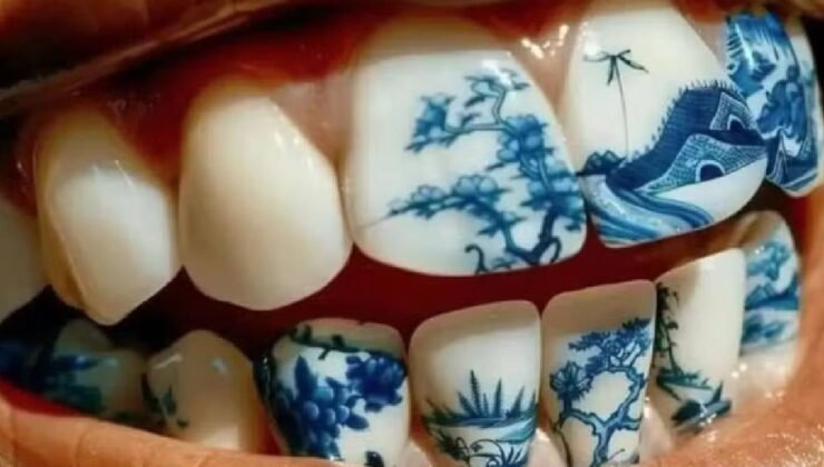 Sonunda bu da oldu: Diş dövmeleri giderek yaygınlaşıyor