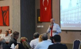 Tatar, iş insanlarıyla bir araya geldi: Kardeş pazarlar ağı kurulacak