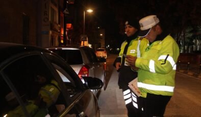 Trafik denetimleri…306 sürücü rapor edildi, 41 araç trafikten men edildi!