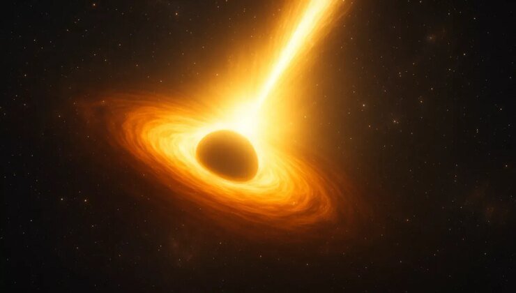 10 trilyon güneşin ışığını saçan kara delik gözlemlendi
