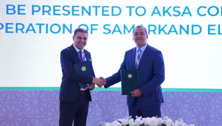 Aksa, Semerkant’ın elektrik dağıtımını 30 yıllığına üstlendi