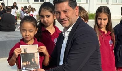 Çatalköy-Esentepe Belediye Başkanı Kırok’tan öğrencilere hediye