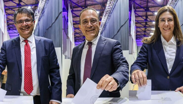 CTP’nin 30. Olağanüstü Kurultayı’nda Genel Başkan adayları oyunu kullandı