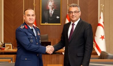 Cumhurbaşkanı Erhürman, Dalkıran'ı kabul etti