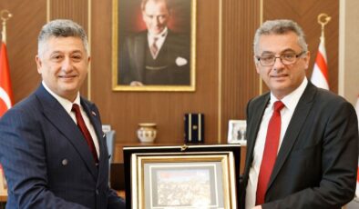 Cumhurbaşkanı Tufan Erhürman, Sivil Savunma Teşkilatı Başkanını kabul etti