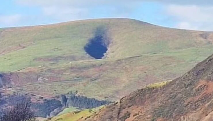 Dağda bir anda devasa çukur belirdi: 'Şeytan deliği' denilen gizem çözüldü