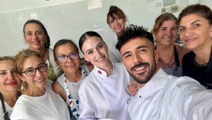 DAÜ Turizm Fakültesi ve Atatürk Meslek Lisesi iş birliğinde Porcini Risotto Atölyesi