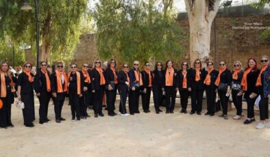 “25 Kasım Kadına ve Kız Çocuklarına Yönelik Şiddete Son” temasıyla Lefkoşa’da yürüyüş düzenlendi