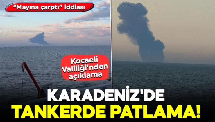 İstanbul Boğazı’ndan Rusya’ya giden gemide patlama