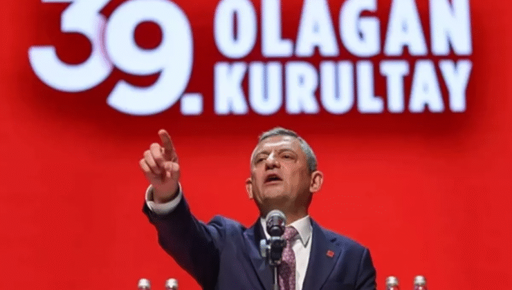 Özgür Özel, 4’üncü kez CHP Genel Başkanı seçildi