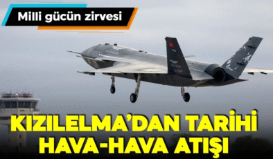 KIZILELMA’dan tarihi başarı! Hava-hava kabiliyetini kanıtladı