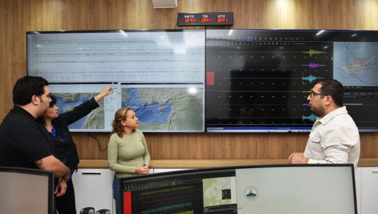 KKTC Deprem İzleme ve Değerlendirme Merkezi, Doğu Akdeniz’deki en küçük sarsıntıyı bile kaydediyor