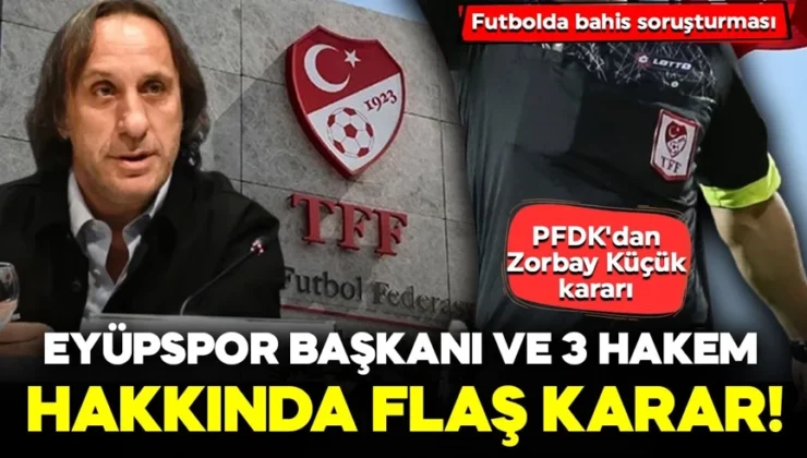 Bahis soruşturması kapsamında 8 şüpheli ile birlikte Eyüpspor Başkanı Murat Özkaya tutuklandı