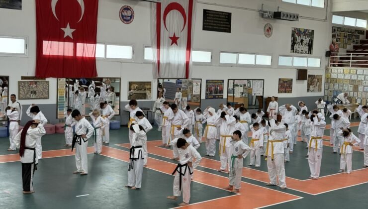 Renki kuşak sınavı yapıldı