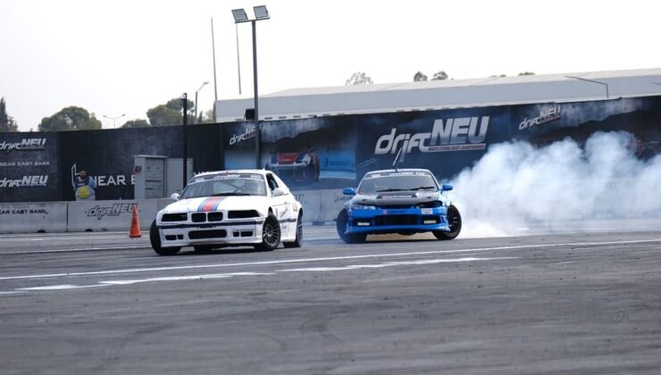 Kuzey Kıbrıs Drift Semi Pro 5. ayağı büyük heyecana sahne oldu