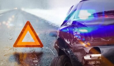 Lefkoşa ve İskele-Gazimağusa ana yolunda kaza: 2 yaralı