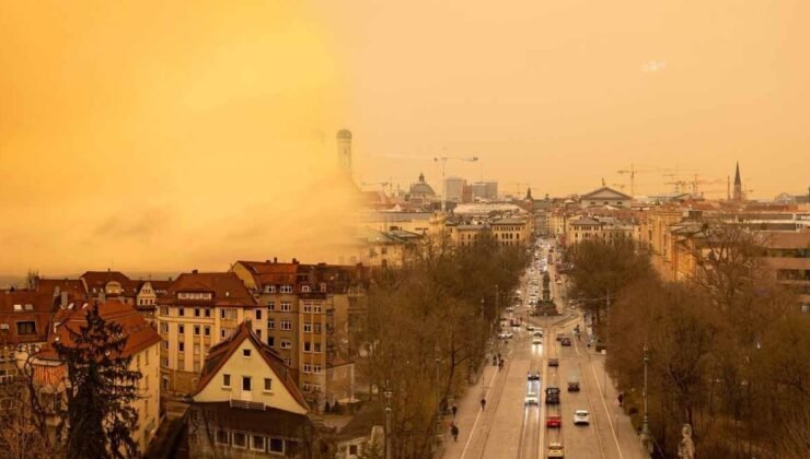 'Kan yağmuru' tüm şehri kapladı