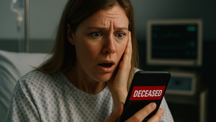 Yaşıyorlardı, ama hastane ölü ilan etti! Yüzlerce kişiye ölüm ilanı gönderildi