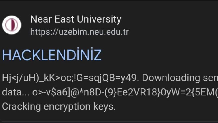 YDÜ öğrenci portalı hacklendi