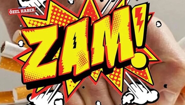 Yine zam… Sigara ve tütün ürünlerine 5 TL zam!