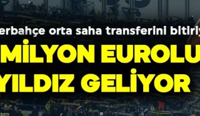 Fenerbahçe’ye 27 milyon Euro’luk yıldız geliyor