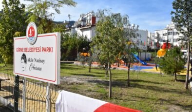 Akile Nacisoy’un anısı Girne’de açılan engelli dostu oyun parkında yaşatılacak