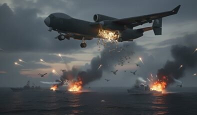 Çin savaş kurallarını yıktı! Radarların görmediği Jiutian, 200 dron ile hedef alacak!