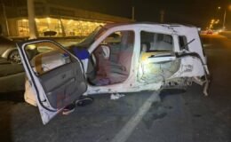 Değirmenlik-Haspolat yolunda kaza: 2 yaralı