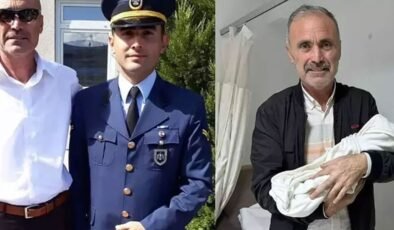 Düşen uçakta şehit olan astsubay Emre Altıok’un bebeği dünyaya geldi